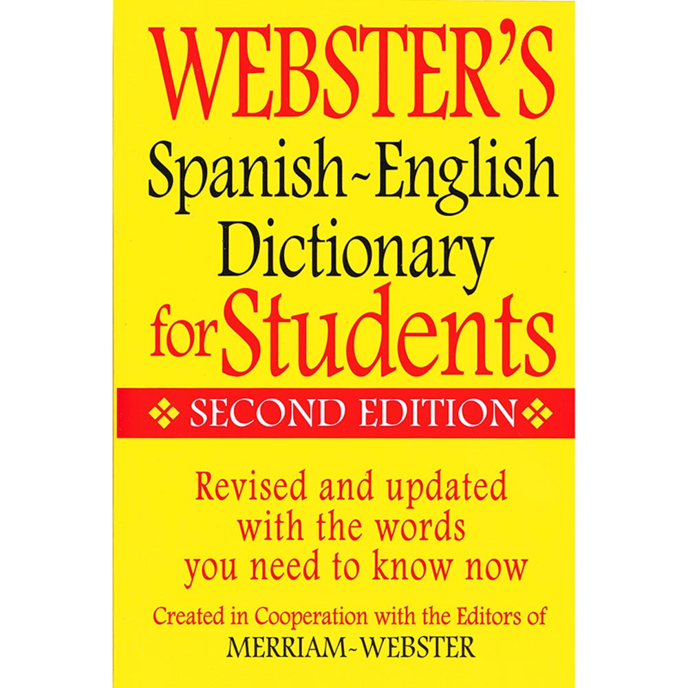 FSP9781596951655 - Websters Spanish English Dictionary For Students in Spanish Dictionary