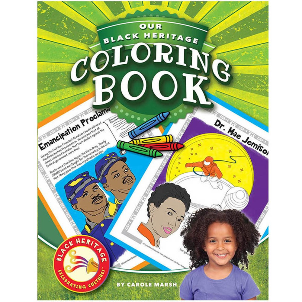 GALBJCCOL - Black Heritage Celebrating Culture Black Heritage Coloring Book in Cultural Awareness