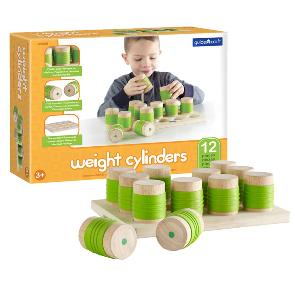 GD-5085 - Weight Cylinders in Manipulatives
