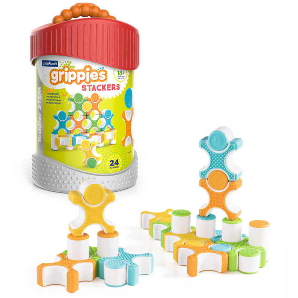 GD-8314 - Grippies Stackers 24Pc Set in Blocks & Construction Play