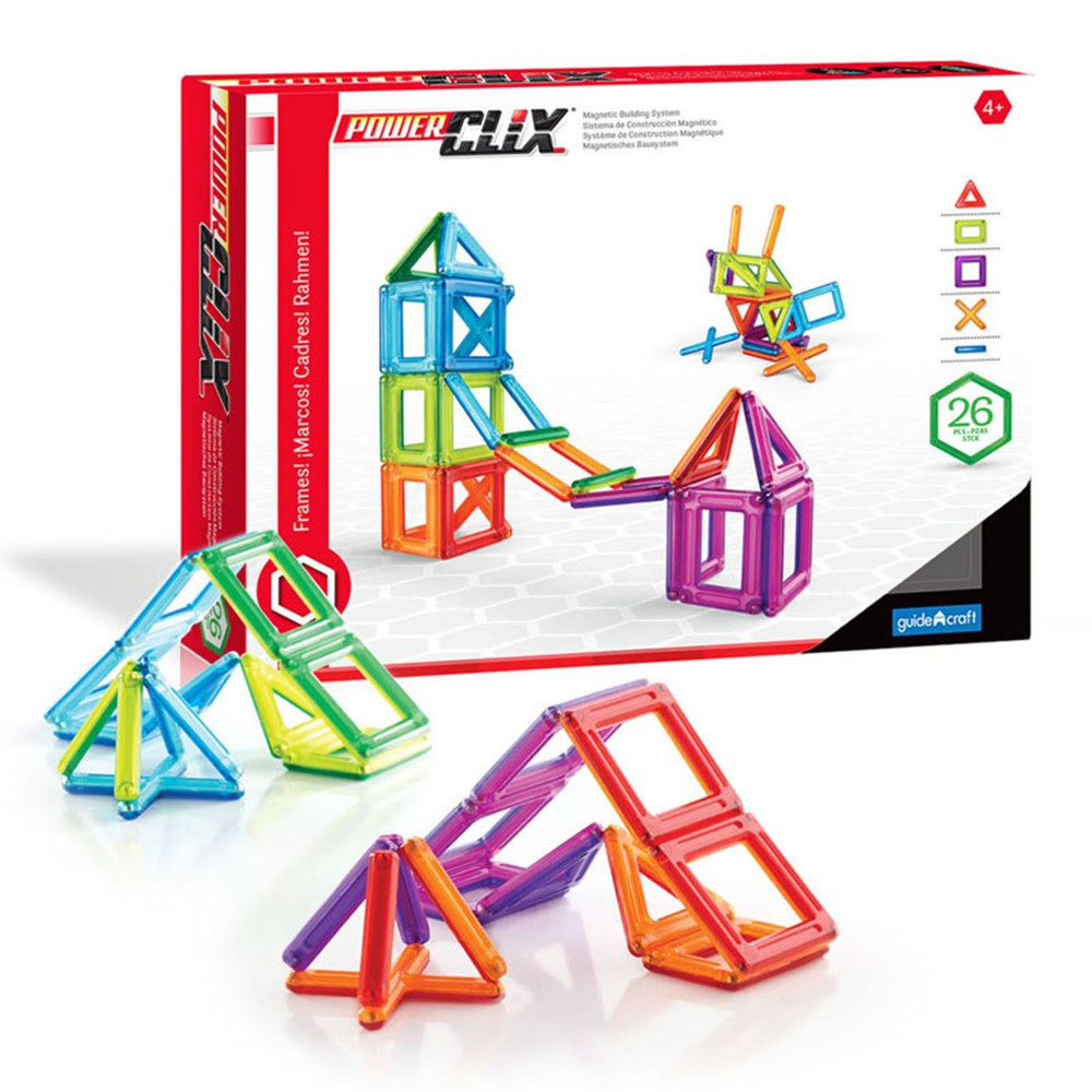 GD-9199 - Powerclix Frames 26 Pieces in Blocks & Construction Play