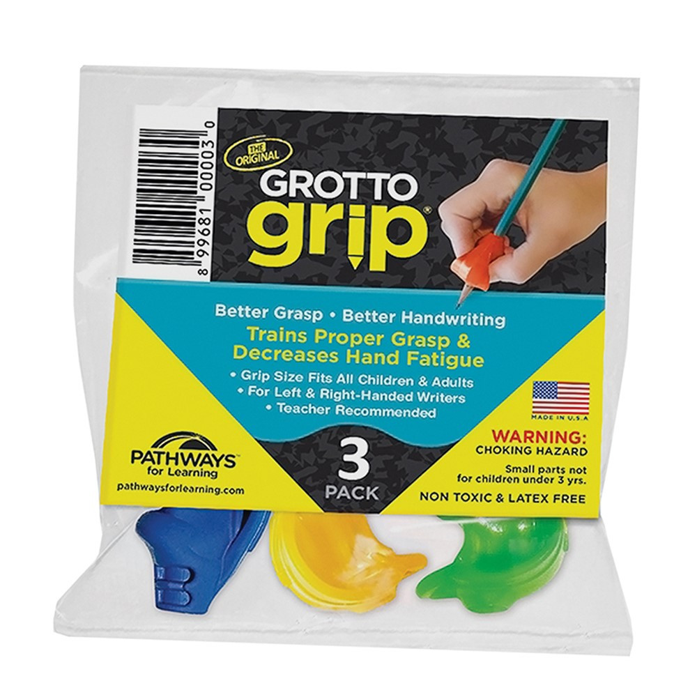 GGH03 - Grotto Grips 3 Pack in Pencils & Accessories