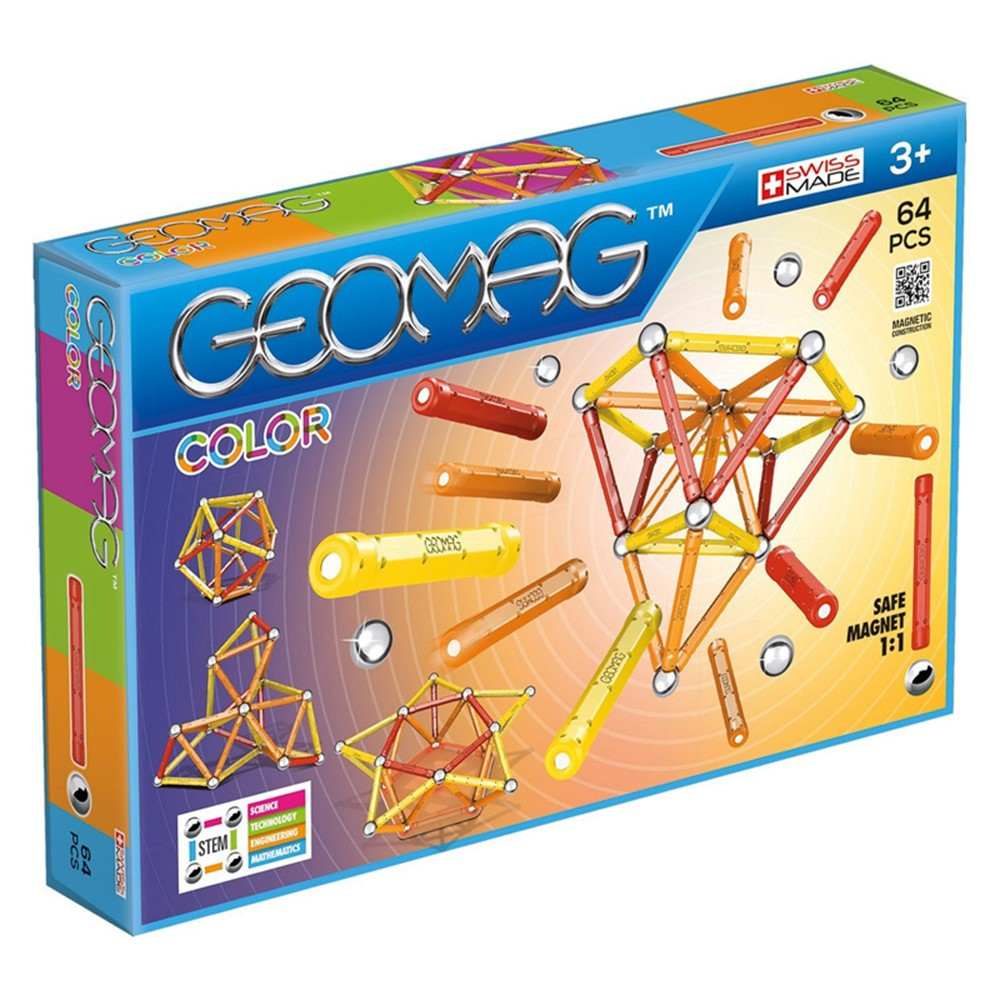 GMW262 - Geomag Color - 64 Pcs in Blocks & Construction Play