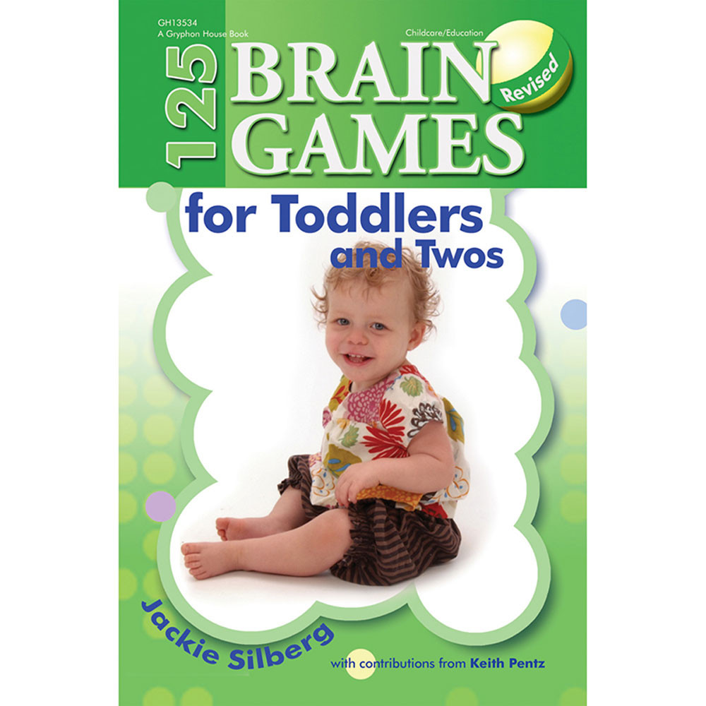 GR-13534 - 125 Brain Games For Toddlers & Twos in Resources