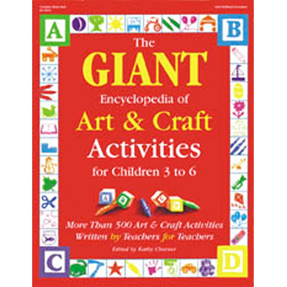 GR-16854 - The Giant Encyclopedia Art & Craft Ages 3-6 in Art Activity Books