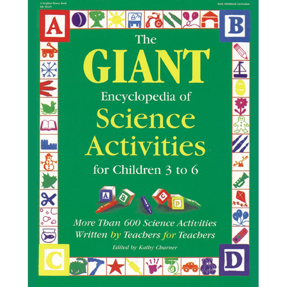 GR-18325 - The Giant Encyclopedia Science Ages 3-6 in Activity Books & Kits