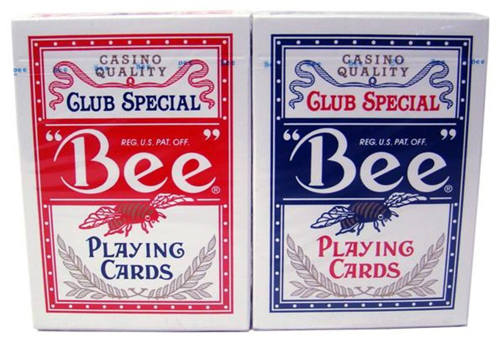 Bee Standard index - Red & Blue deck