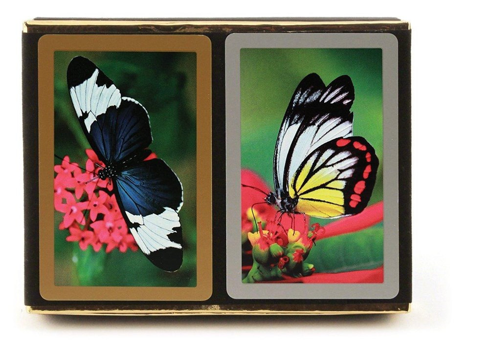 Butterflies, Jumbo Index 2-Deck Set