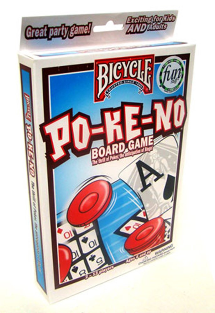 The Original Pokeno White Card Game by Bicycle