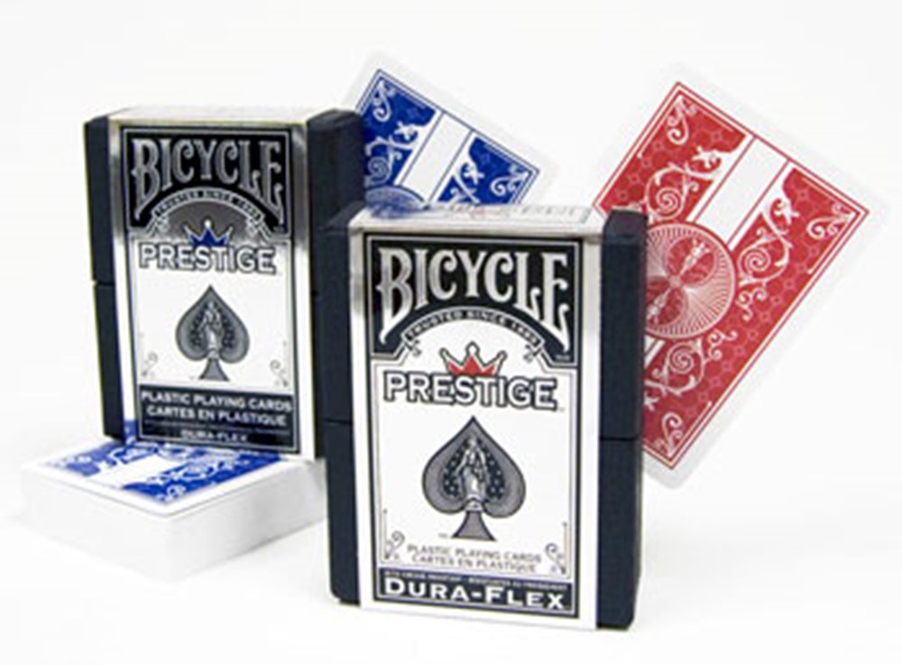 100% Plastic Bicycle Prestige Poker Size RB Playing Cards