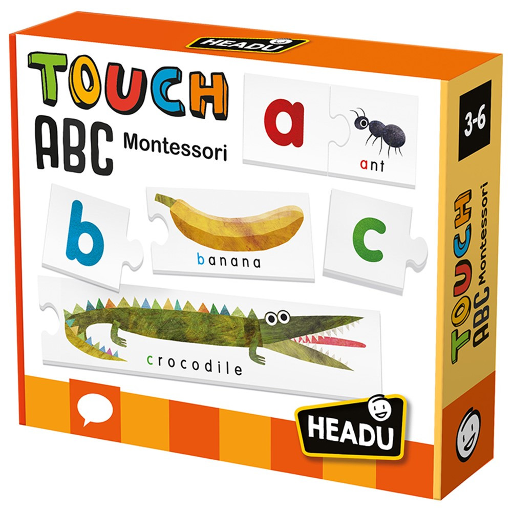 Montessori Touch ABC - HDUEN20942 | Headu Usa Llc | Sensory Development