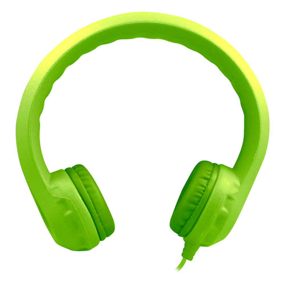Flex-Phones Indestructible Foam Headphones, Green - HECKIDSGRN, Hamilton  Electronics Vcom