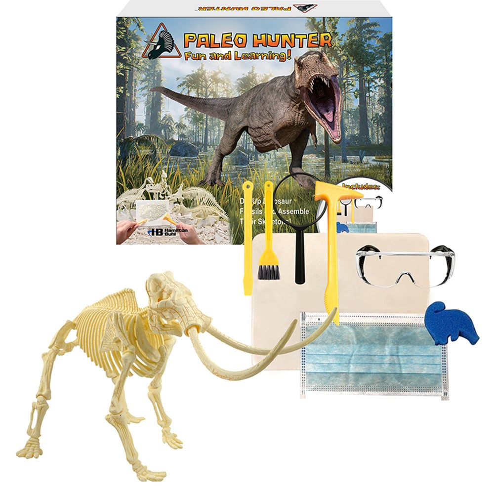 Paleo Hunter Dig Kit for STEAM Education - Mammoth Rex - HECPHMMT | Hamilton Electronics Vcom | Animal Studies