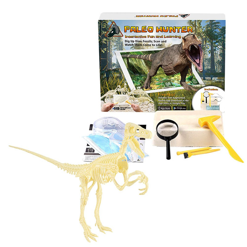 Paleo Hunter Dig Kit for STEAM Education - Velociraptor Rex - HECPHVRT | Hamilton Electronics Vcom | Animal Studies