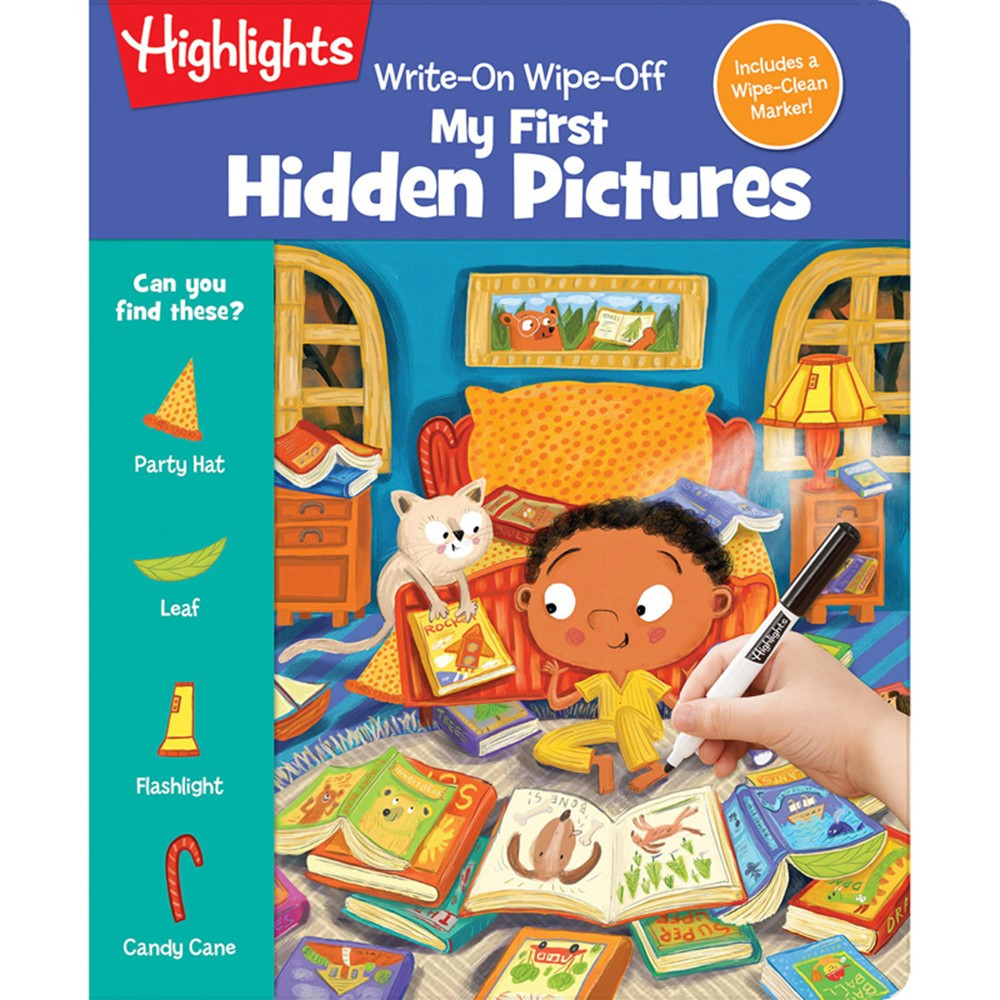 Write-On Wipe-Off My First Hidden Pictures - HFC9781644721278 | Highlights For Children | Skill Builders