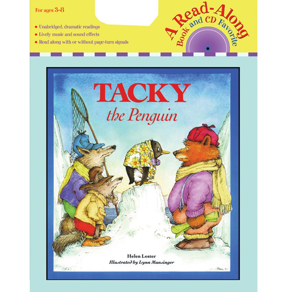 HO-0618737545 - Carry Along Book & Cd Tacky The Penguin in Books W/cd