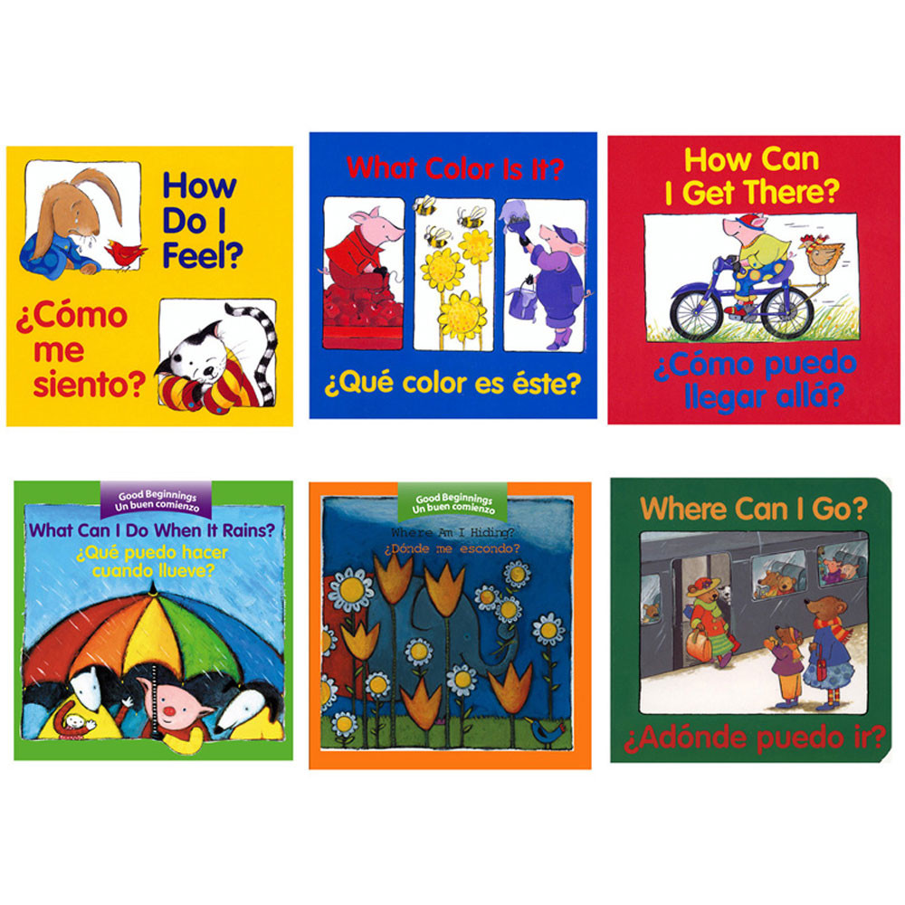 HO-9780544442856 - Good Beginnings Bilingual Set Of 6 Board Books in Books
