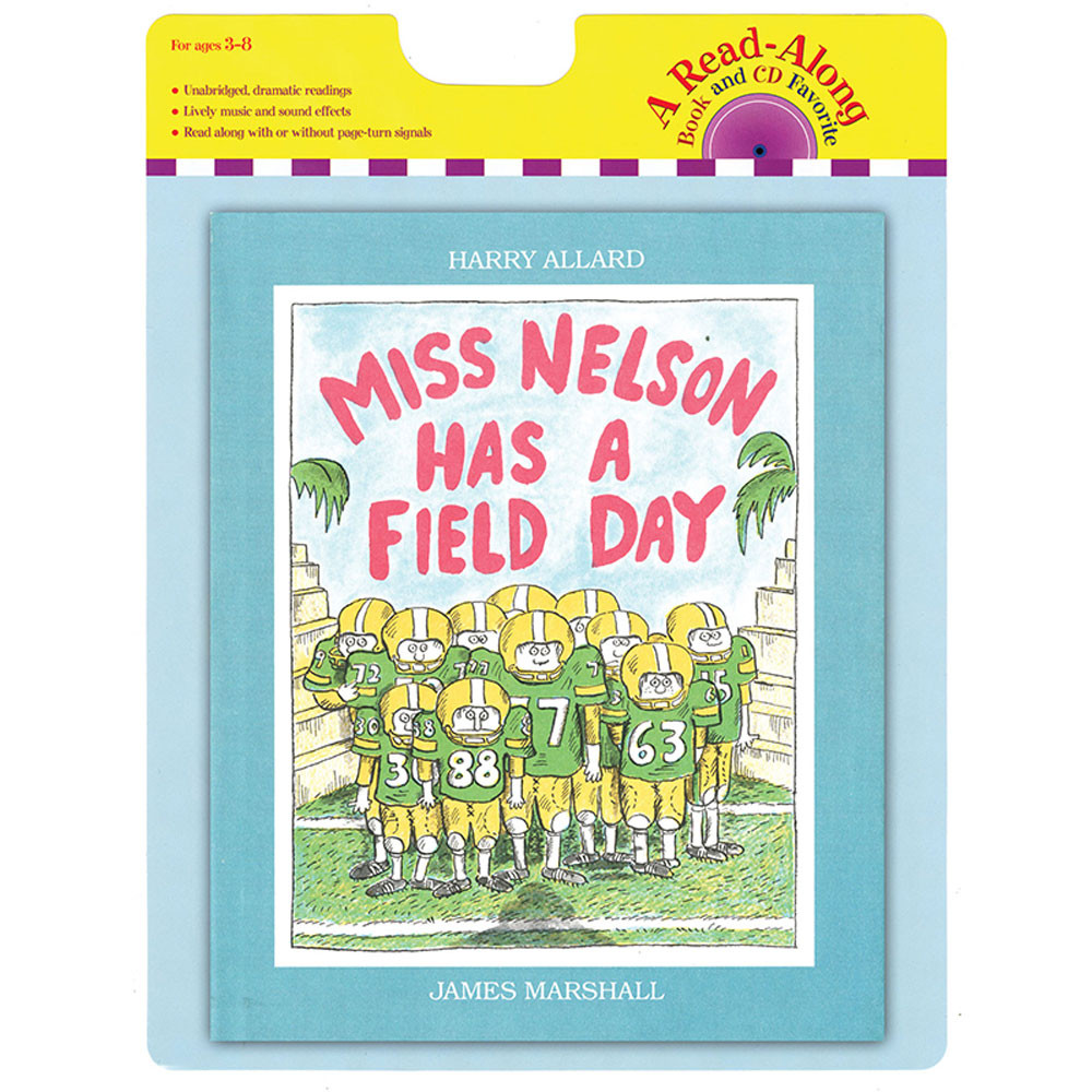 HO-9780547753768 - Carry Along Book & Cd Miss Nelson Has A Field Day in Book With Cassette/cd