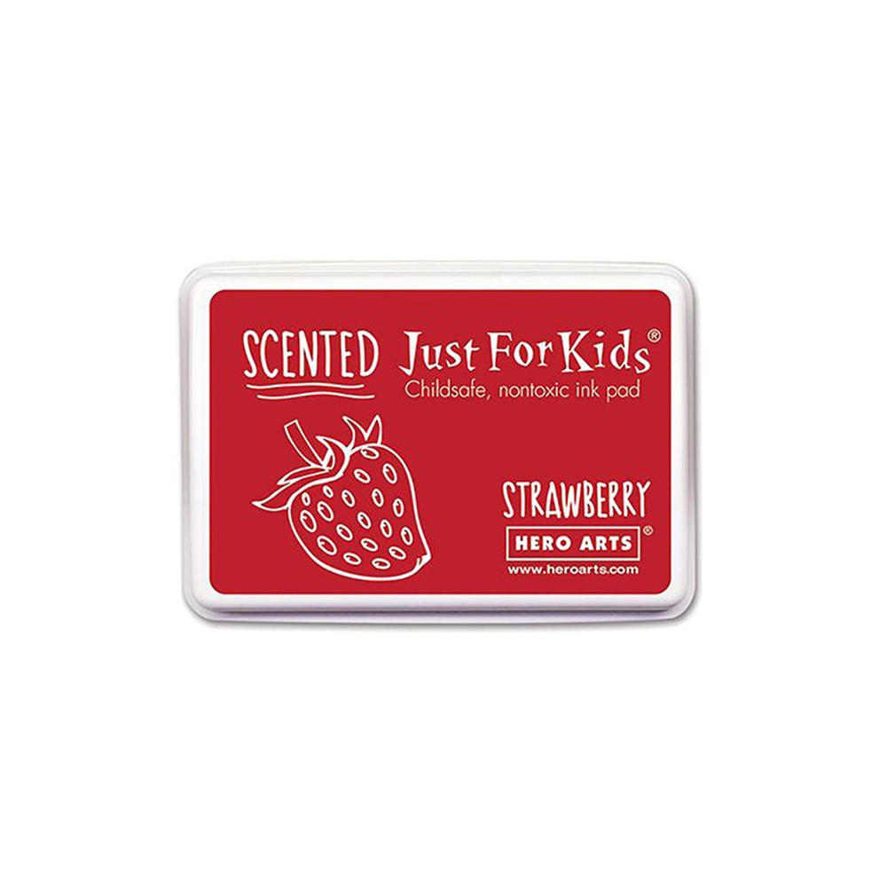 Just for Kids Scented Ink Pad Strawberry/Red - HOACS113 | Hero Arts | Stamps & Stamp Pads