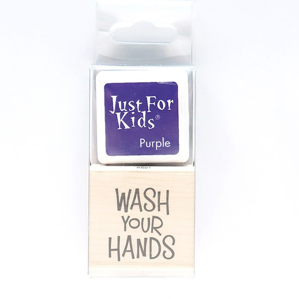 Just for Kids Wash Your Hands Herokids Stamp With Ink - HOALP504 | Hero Arts | Stamps & Stamp Pads