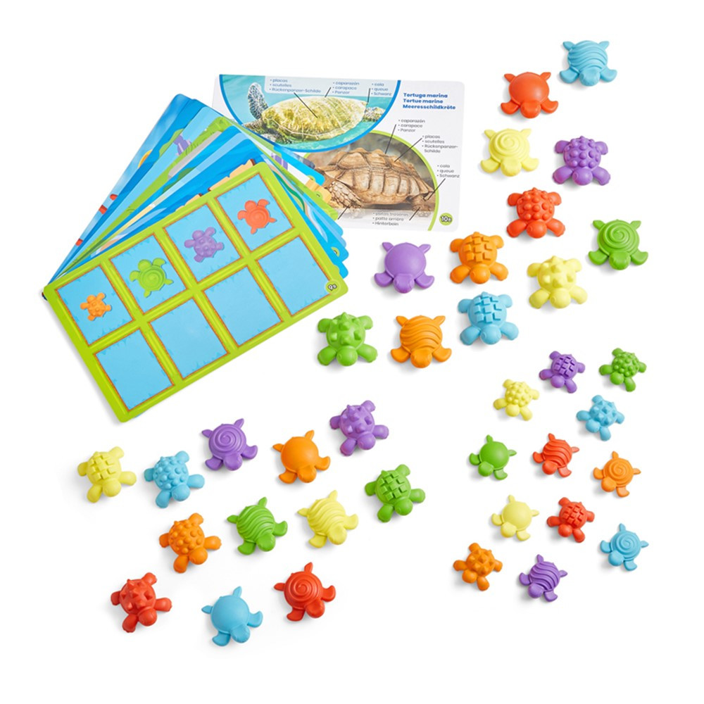 Tactile Turtles - HTM95328 | Learning Resources | Sorting