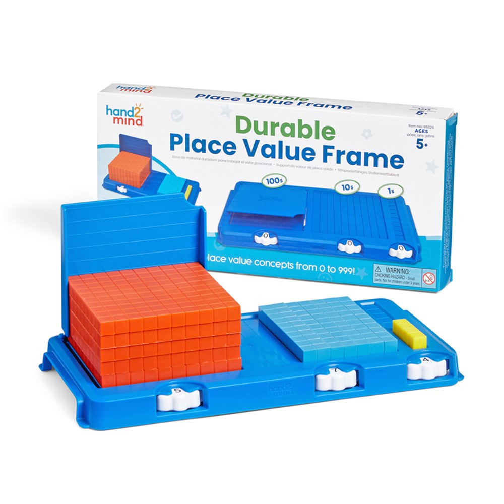 Durable Place Value Frame - HTM95329 | Learning Resources | Base Ten