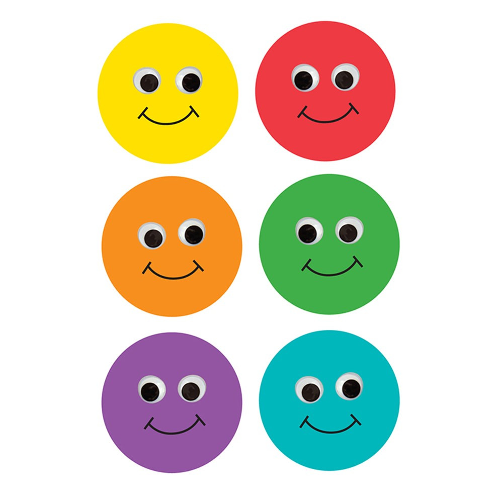 HYG33710 - 6In Smiley Face Classroom Accents 30Pk in Accents
