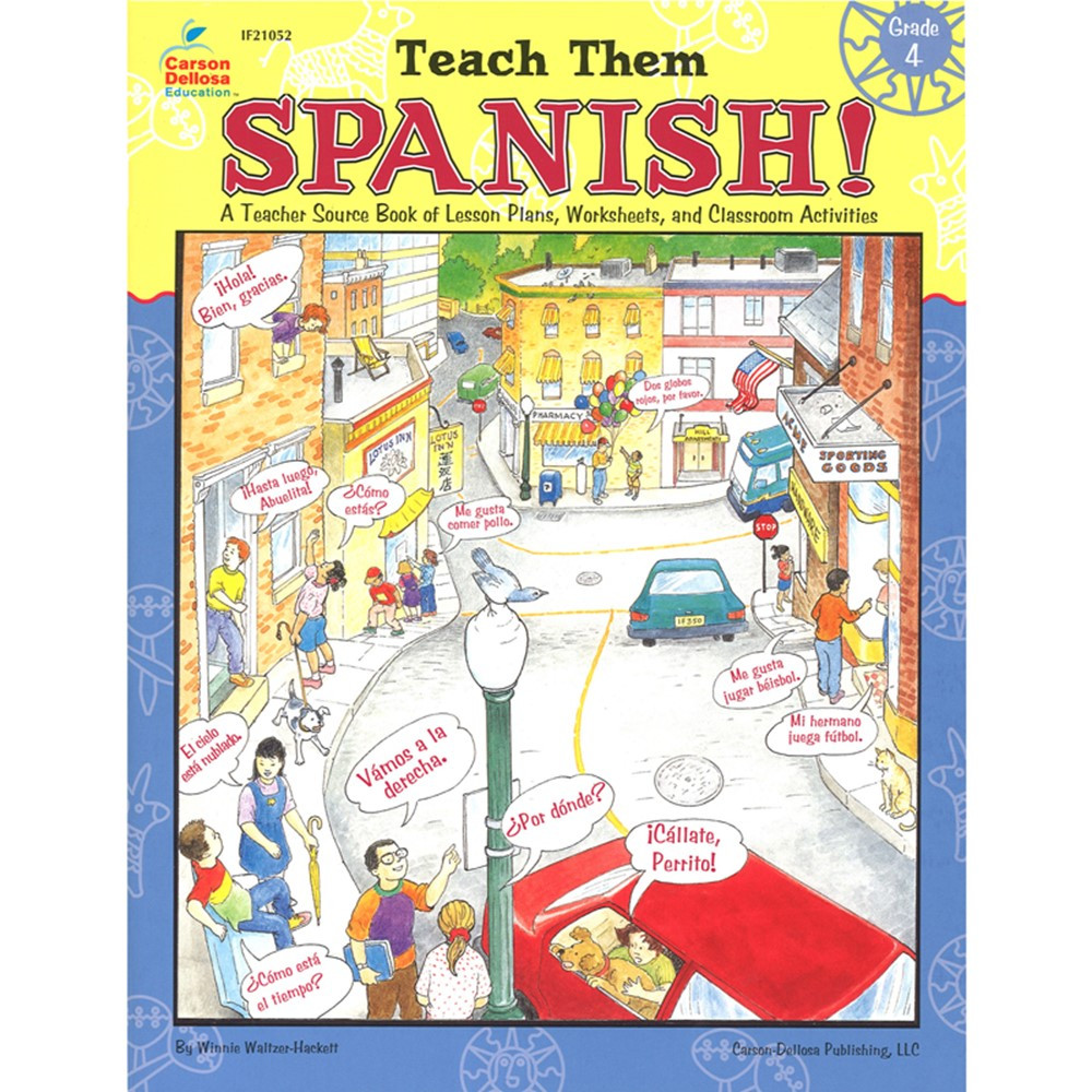 IF-21052 - Teach Them Spanish Gr 4 in Foreign Language