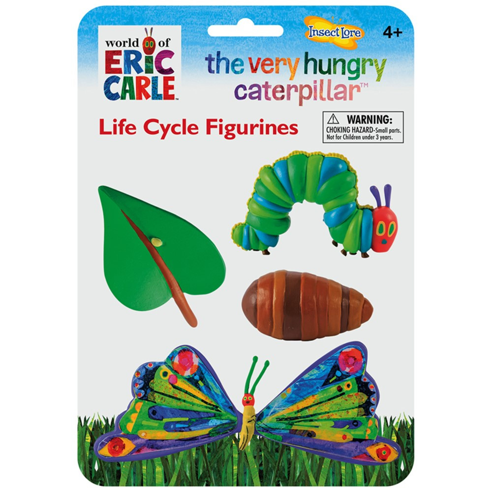 The Very Hungry Caterpillar Life Cycle Figurines - ILP8300 | Insect Lore | Animal Studies