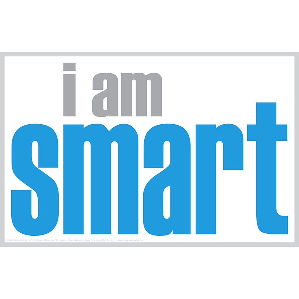 ISM0001P - I Am Smart Poster in Inspirational