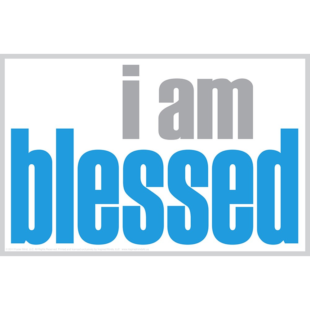ISM0015N - I Am Blessed Notes 20 Pk in Note Pads