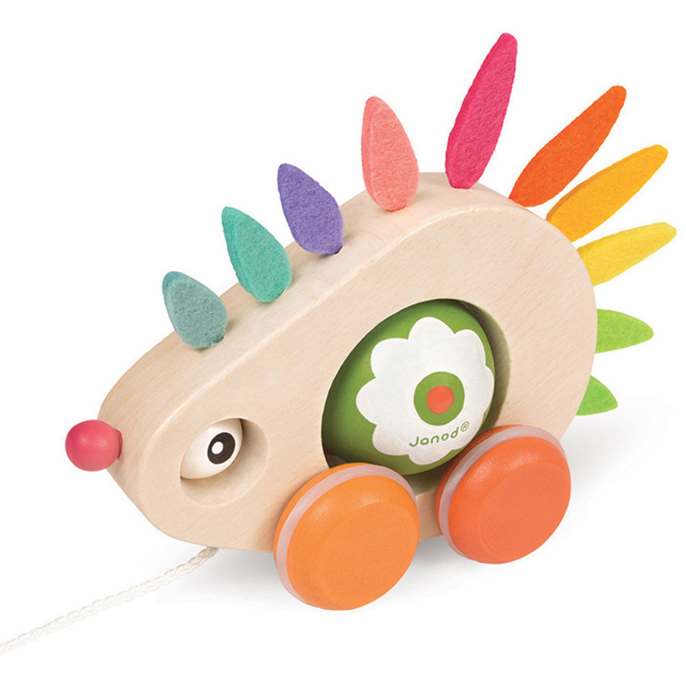 JND08233 - Pull Along Hedgehog in Toys