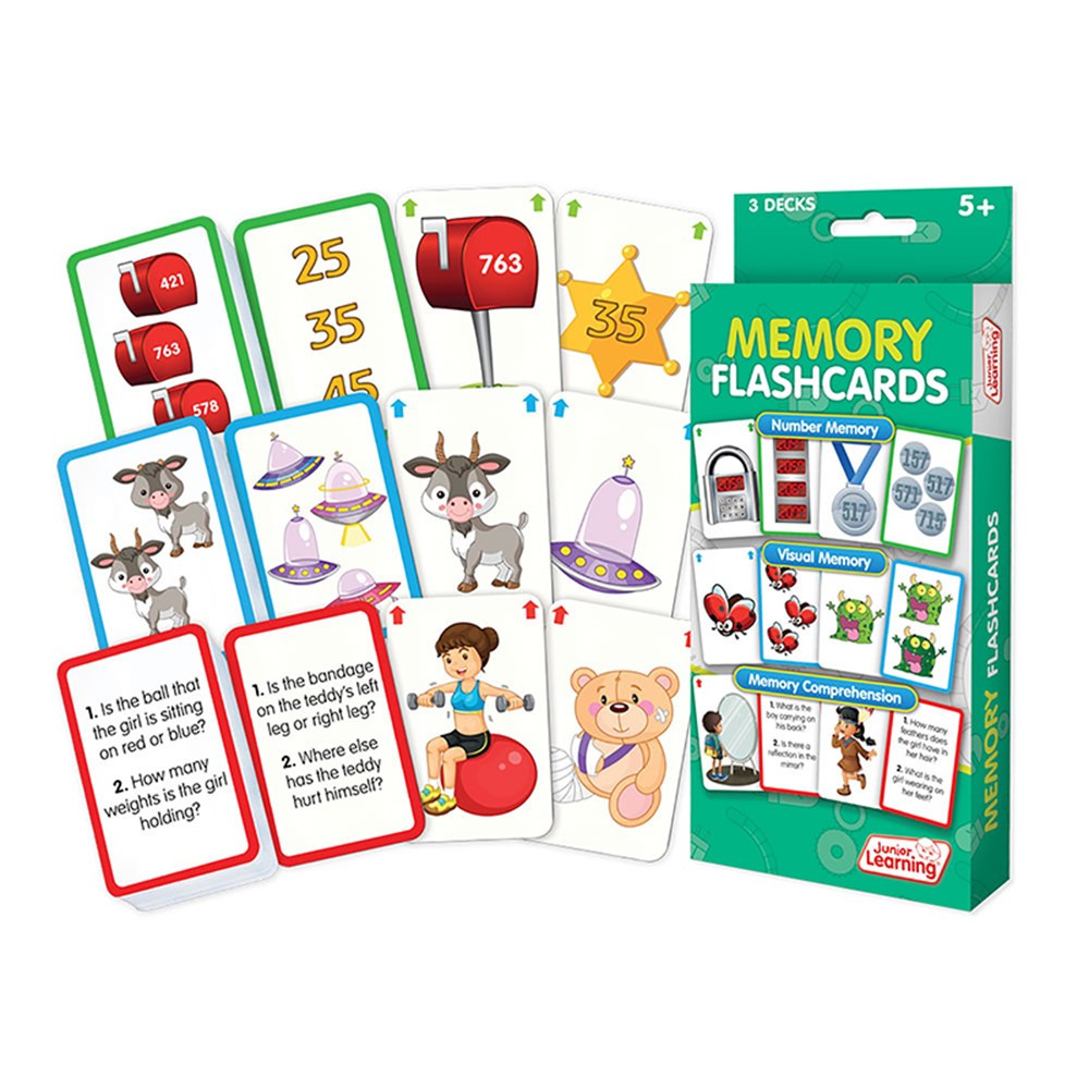 Memory Flashcards - JRL219 | Junior Learning | Language Arts