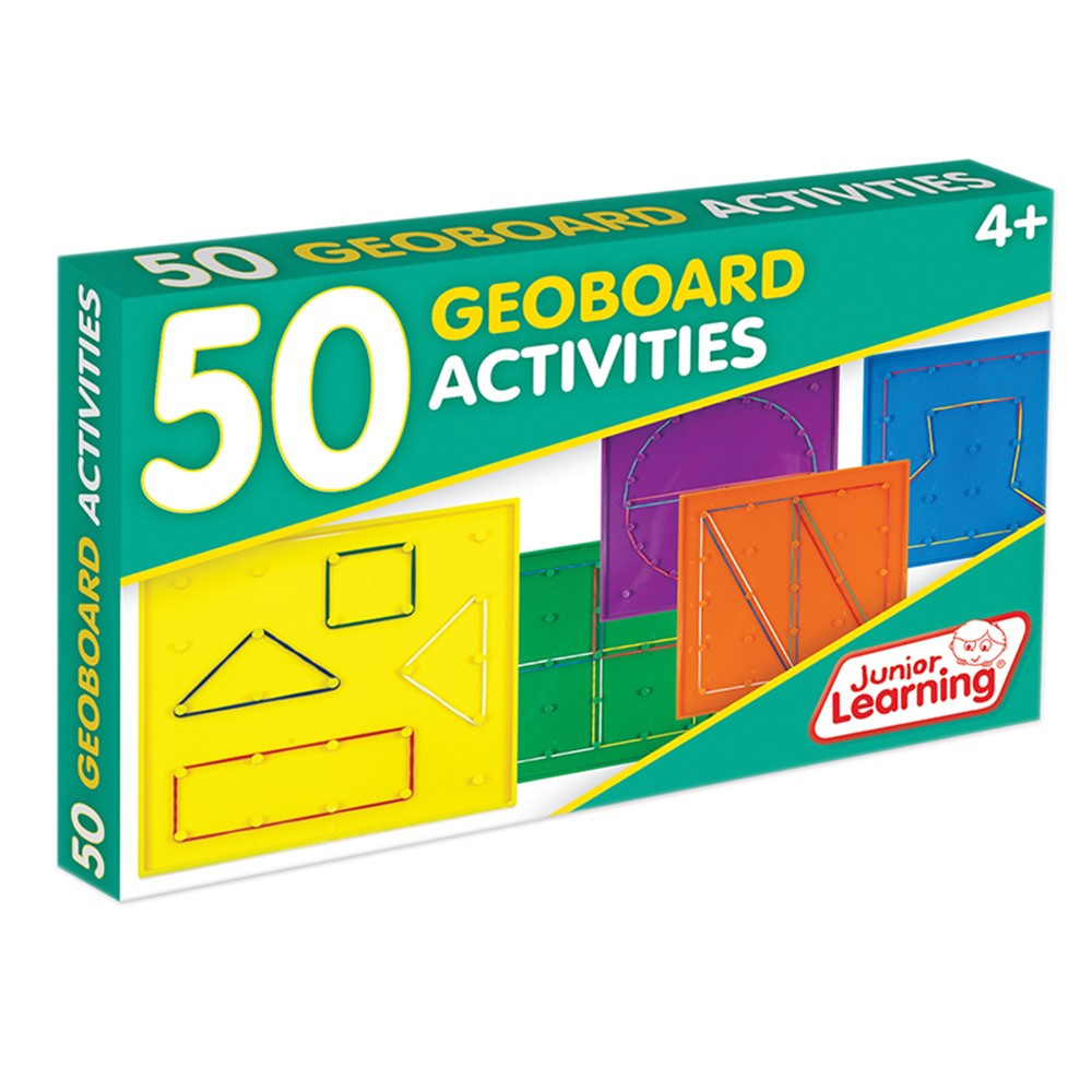 JRL342 - 50 Geoboards Activities in Manipulative Kits