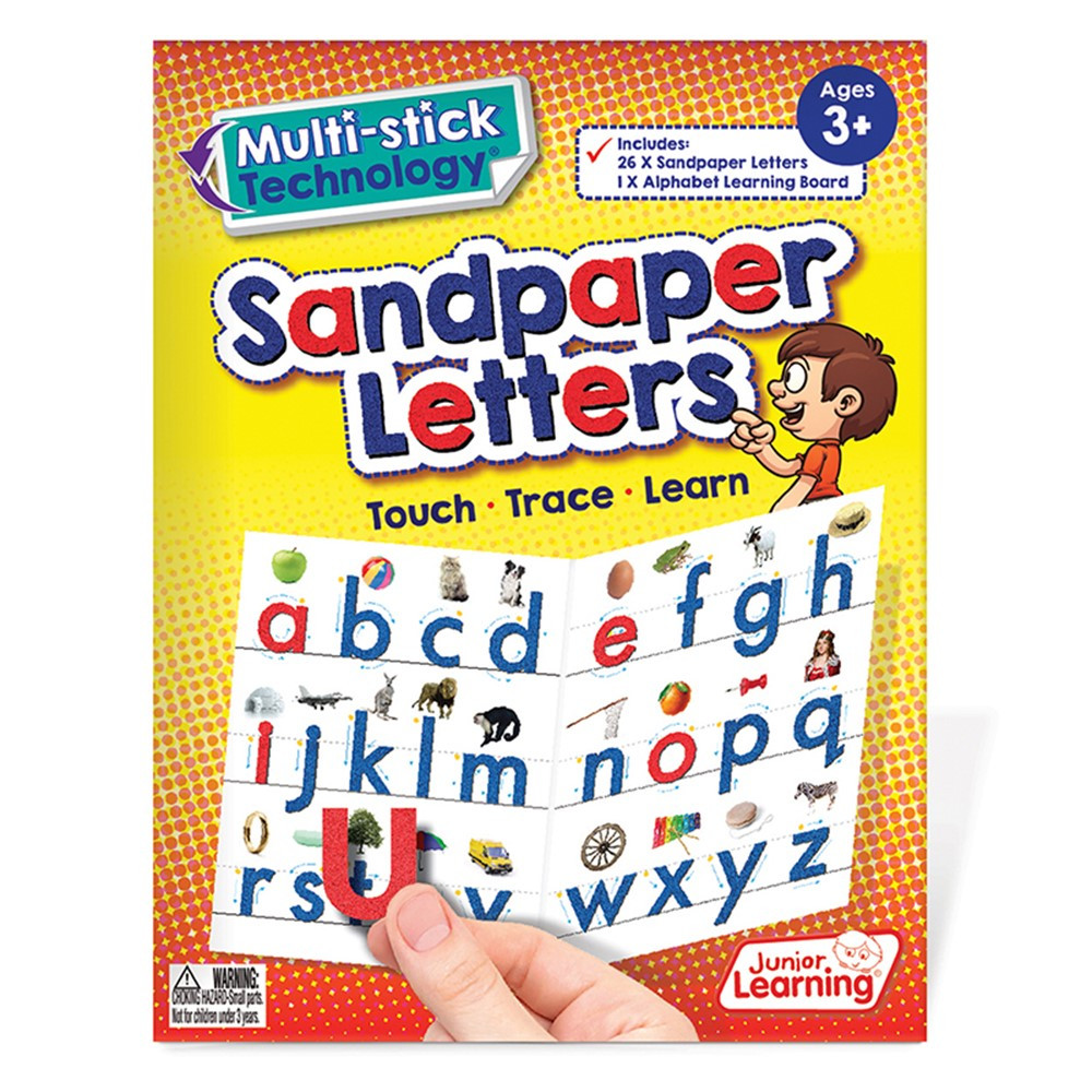 JRL420 - Sandpaper Letters in Letter Recognition
