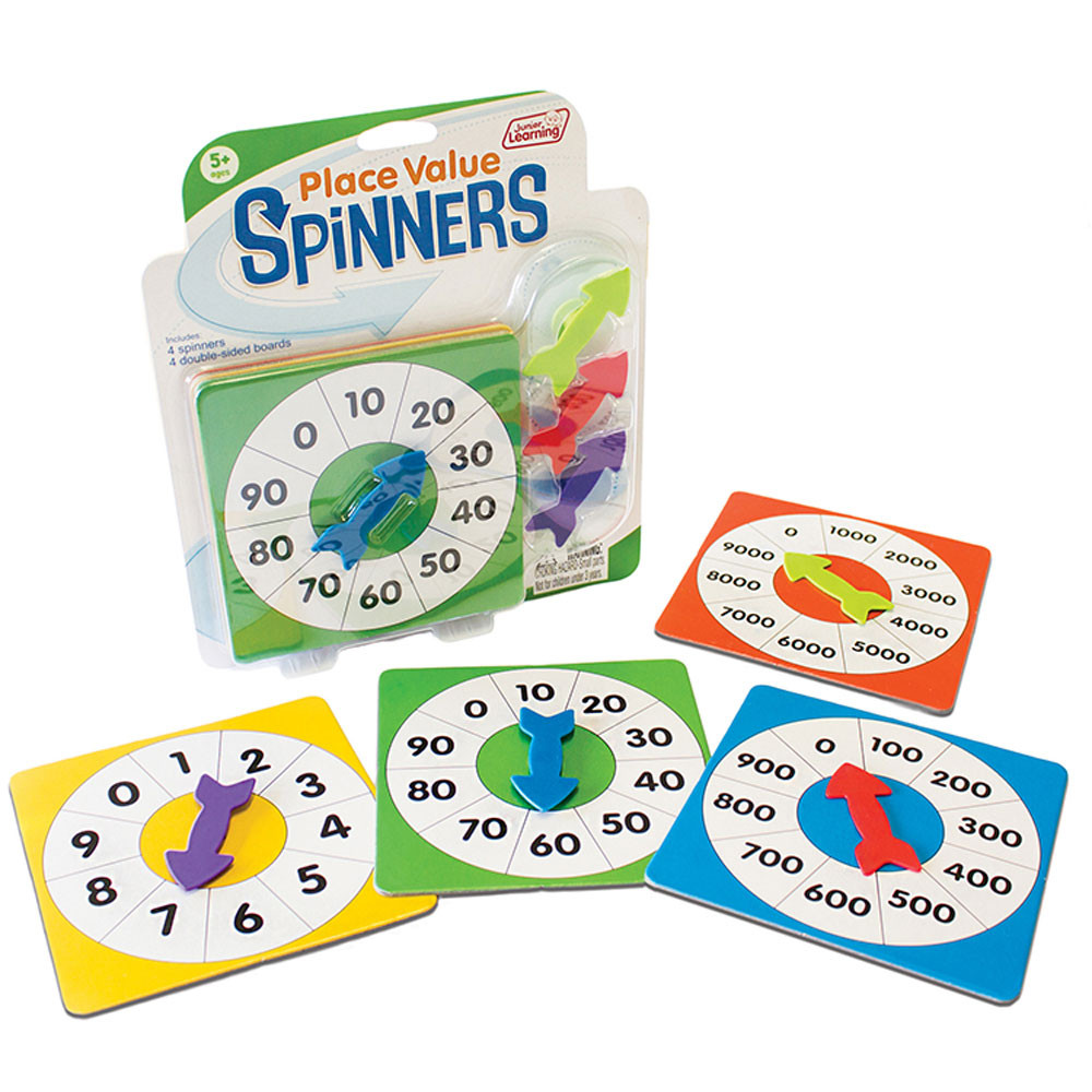 JRL520 - Place Value Spinners in Dominoes