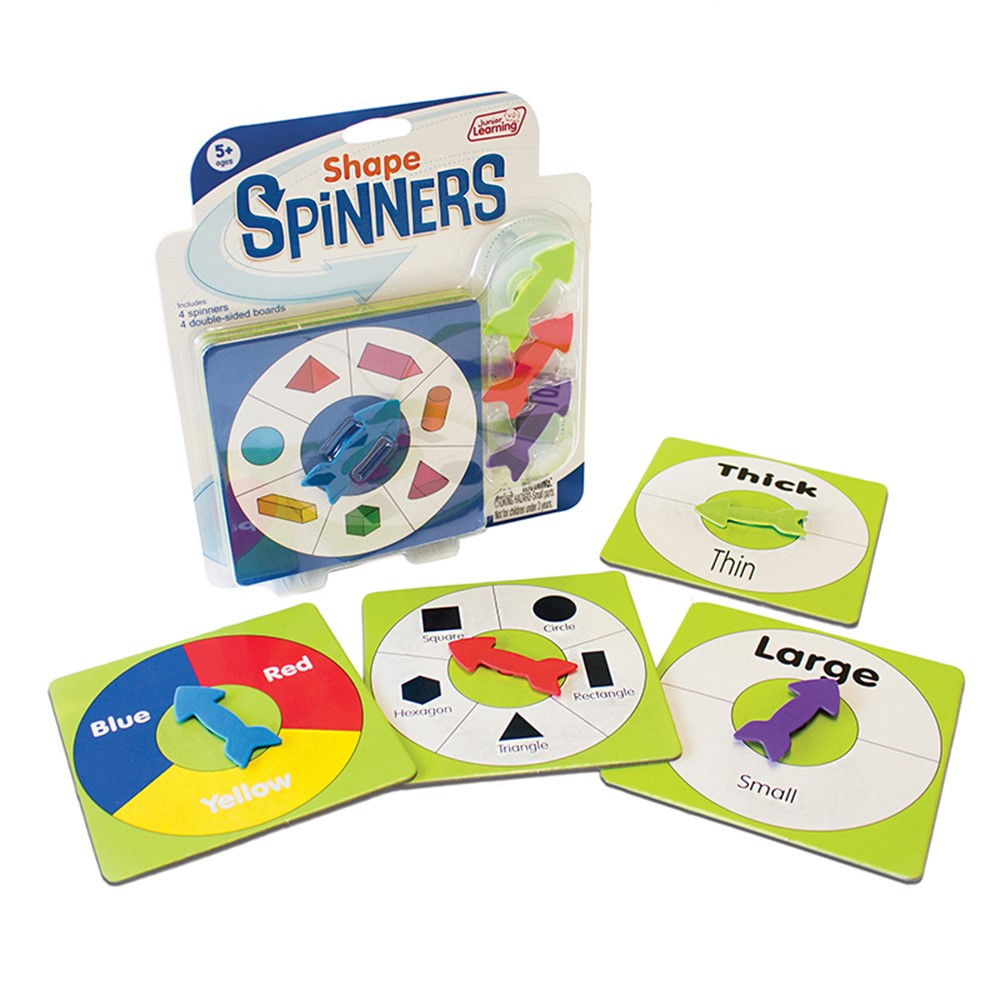 JRL521 - Shape Spinners in Dominoes