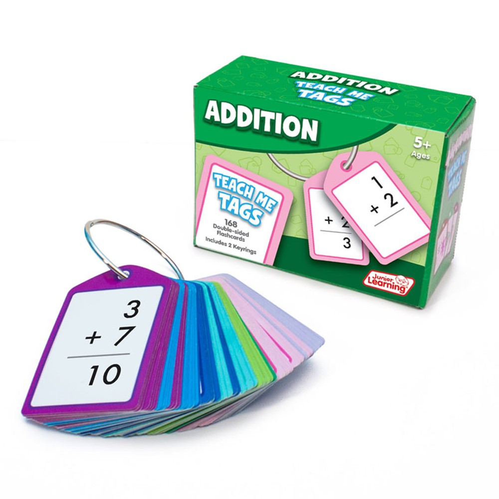 Teach Me Tags, Addition - JRL630 | Junior Learning | Addition & Subtraction