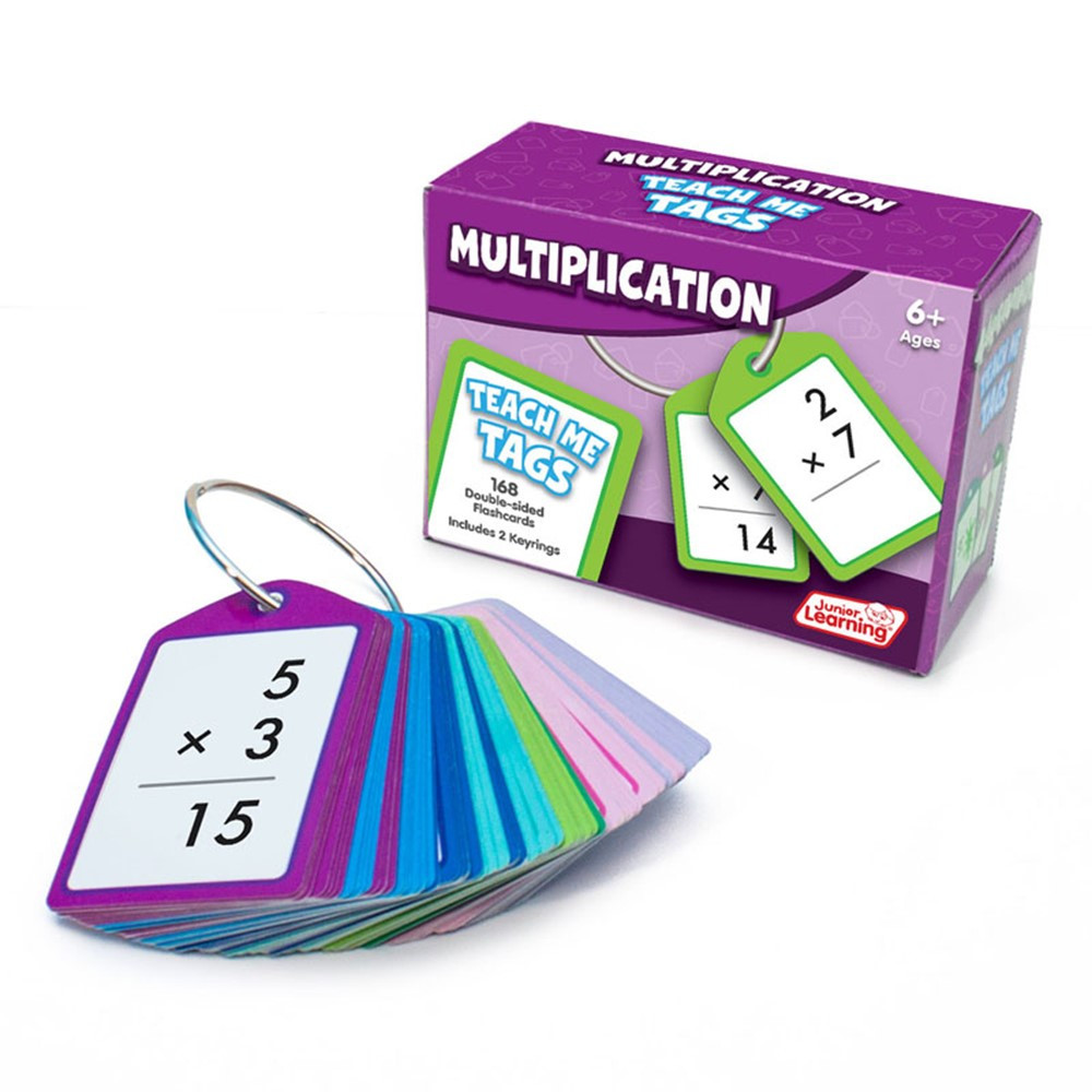 Teach Me Tags, Multiplication - JRL632 | Junior Learning | Multiplication & Division