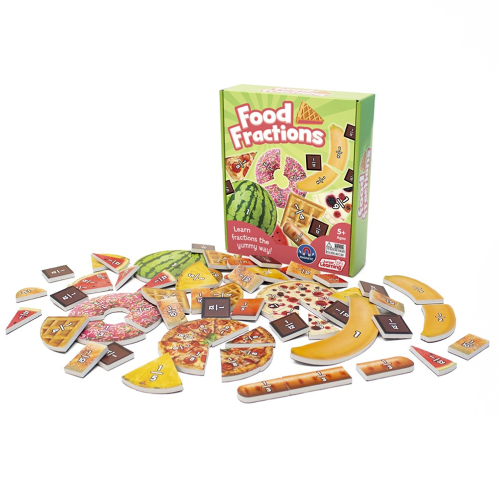 Food Fractions - JRL646 | Junior Learning | Hands-On Activities