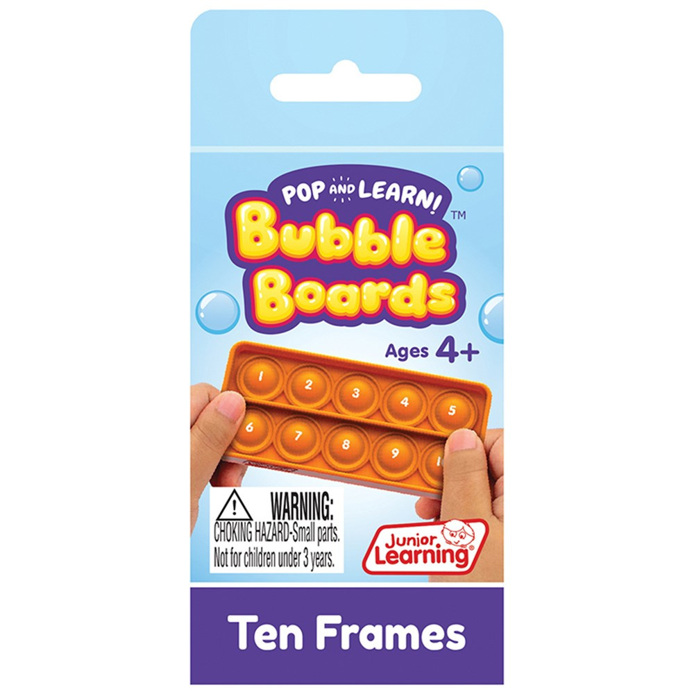 Ten Frames Pop and Learn Bubble Boards - JRL673 | Junior Learning | Base Ten