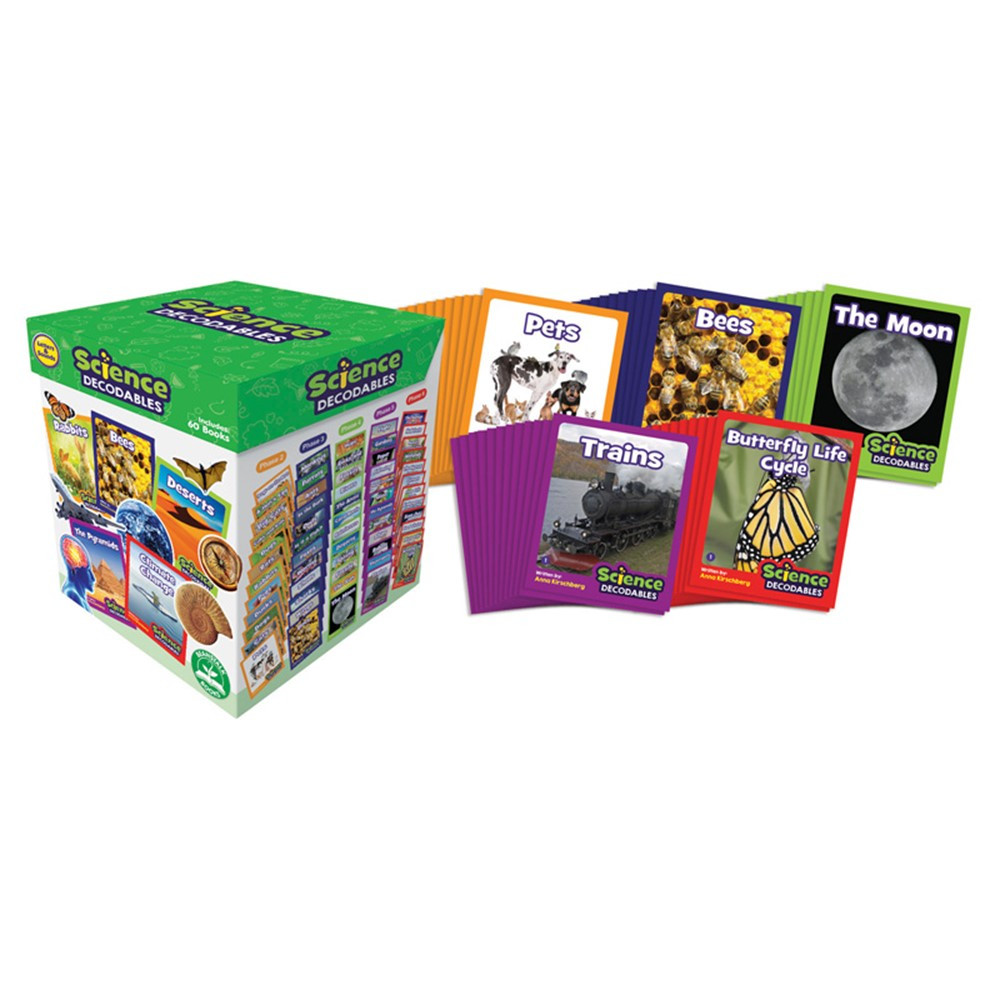 Letters & Sounds Science Decodables Non-Fiction Boxed Set - JRLBB105 | Junior Learning | Activity Books & Kits