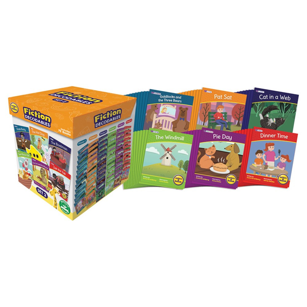 Letters & Sounds Fiction Decodables Boxed Set, Set 2 - JRLBB111 | Junior Learning | Phonics