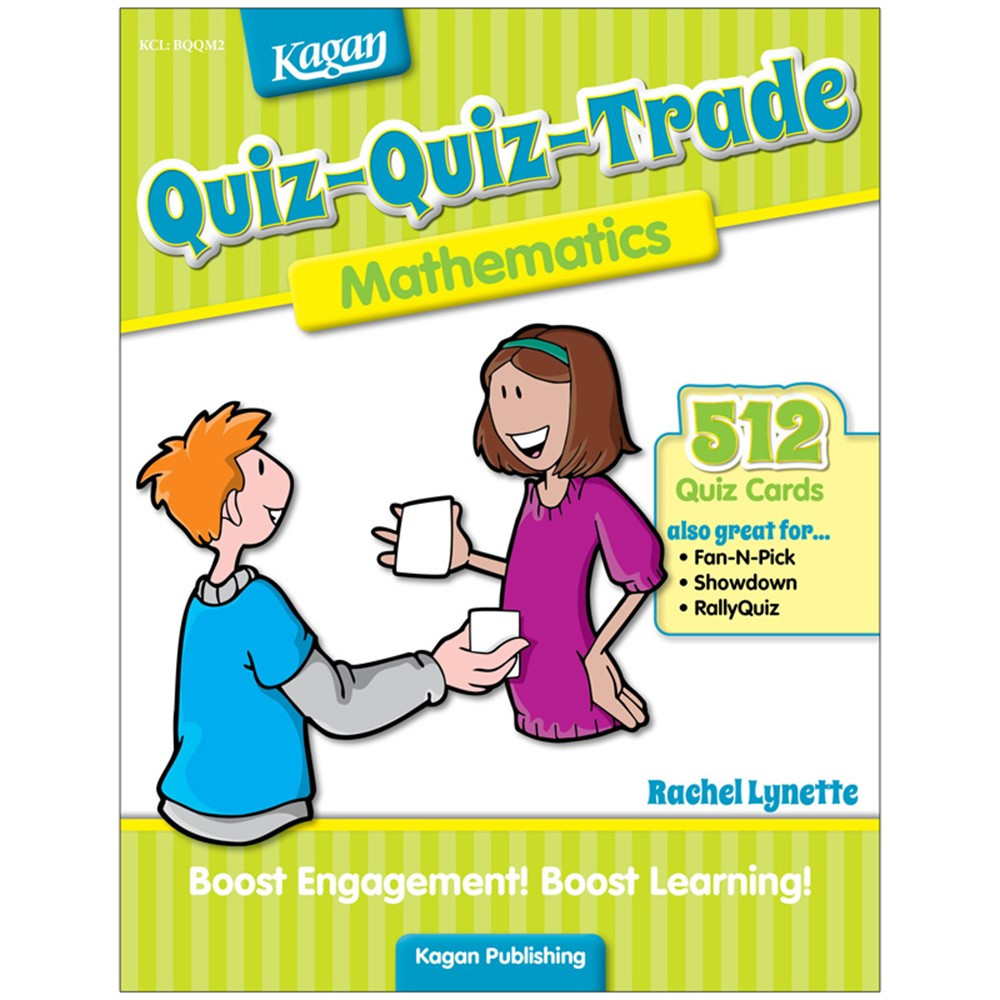 KA-BQQM2 - Quiz-Quiz-Trade Mathematics Gr 2-4 in Activity Books