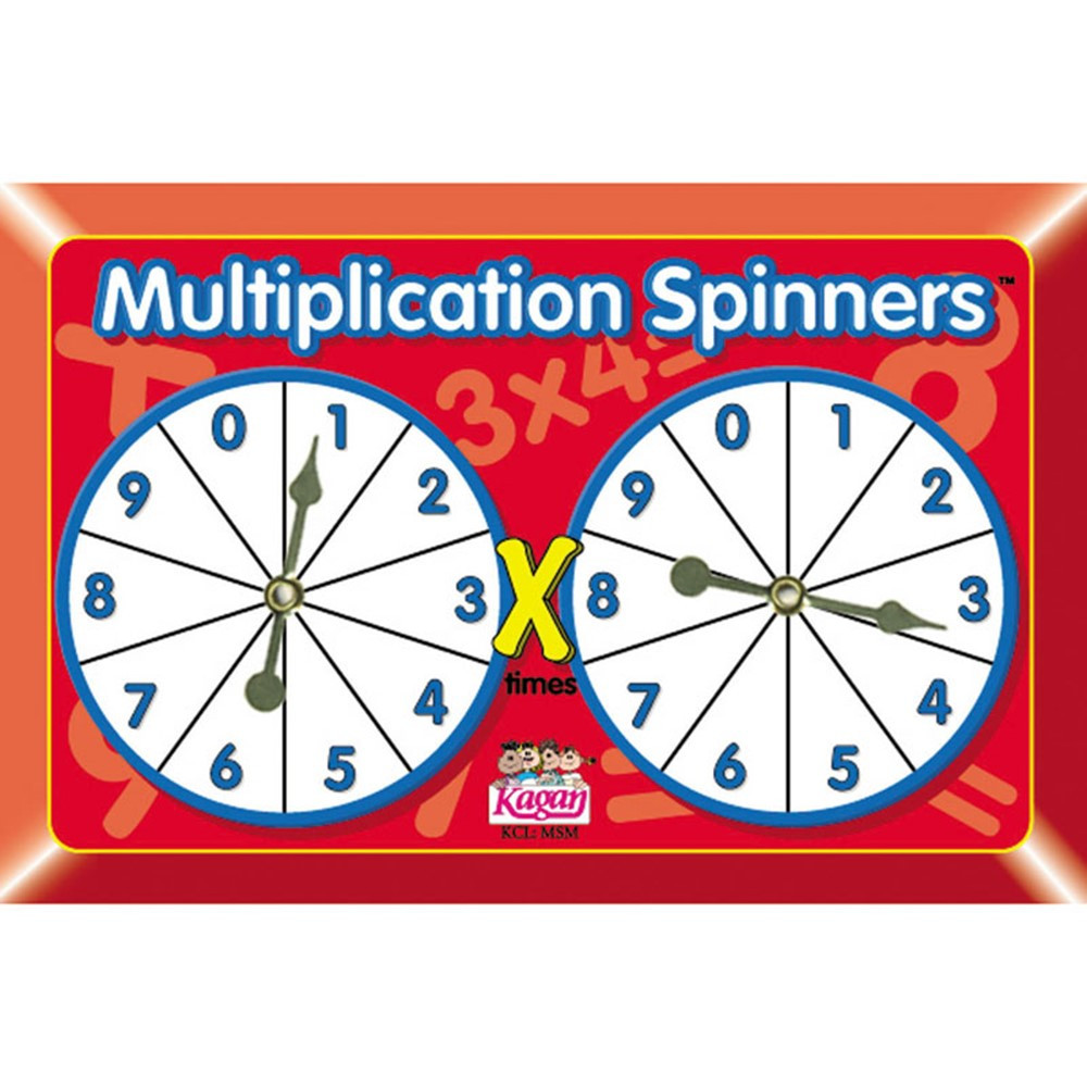 KA-MSM - Multiplication Spinners in Multiplication & Division