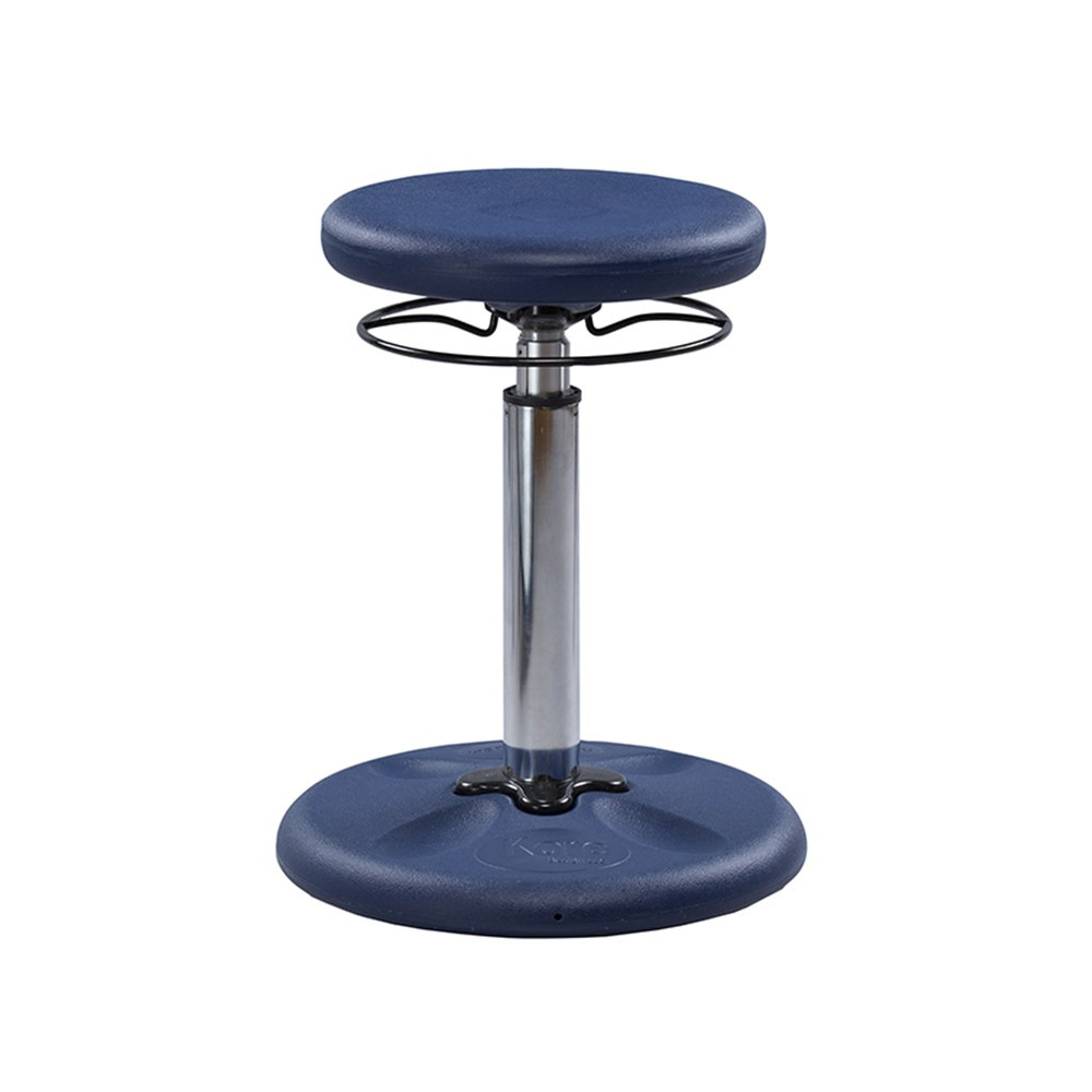 KD-2117 - Dark Blue Grow With Me Wobble Chair Adjustable in Chairs