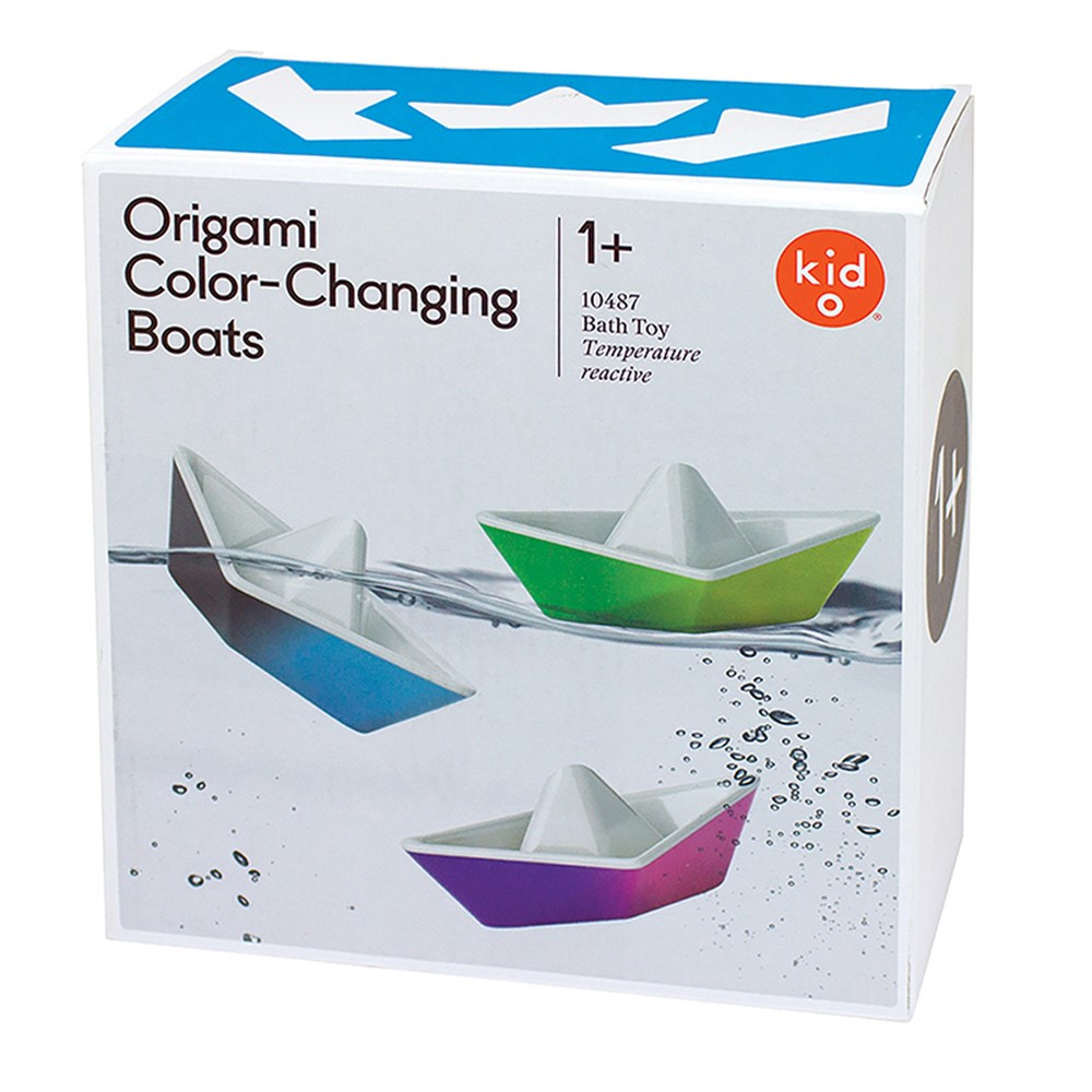 Color Changing Origami Boats - KID10487K | Playmonster Llc (Patch) | Toys