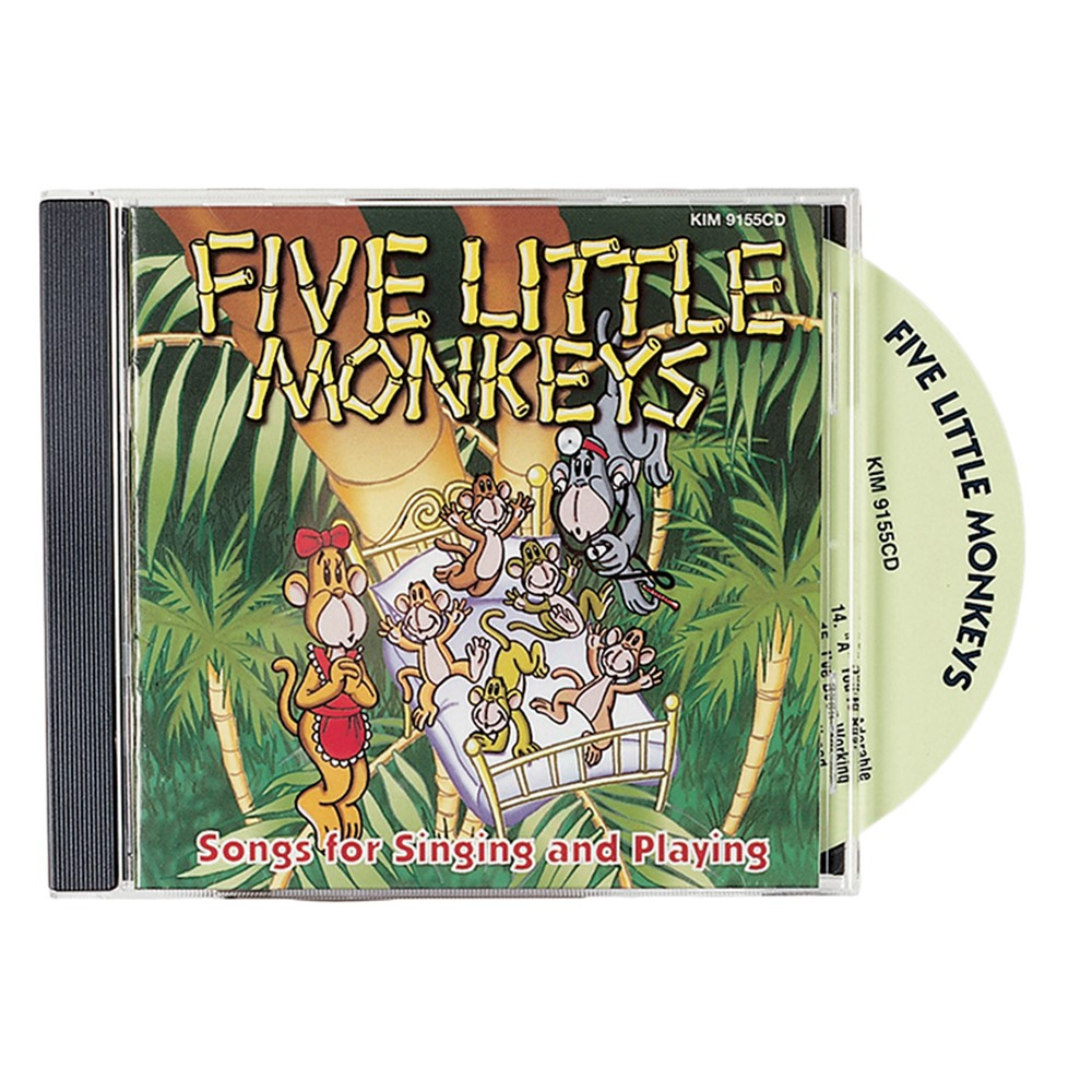 KIM9155CD - Five Little Monkeys Cd in Cds