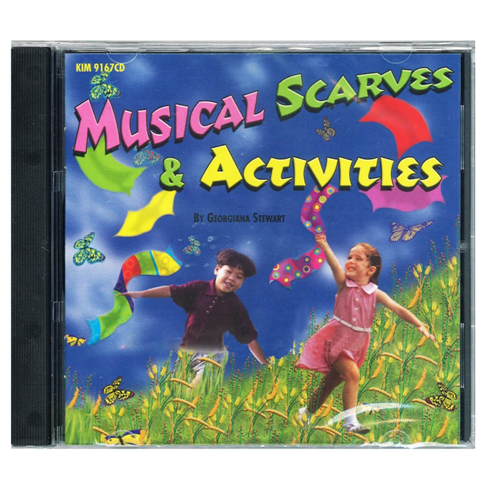 KIM9167CD - Musical Scarves & Activities Cd Ages 3-8 in Cds