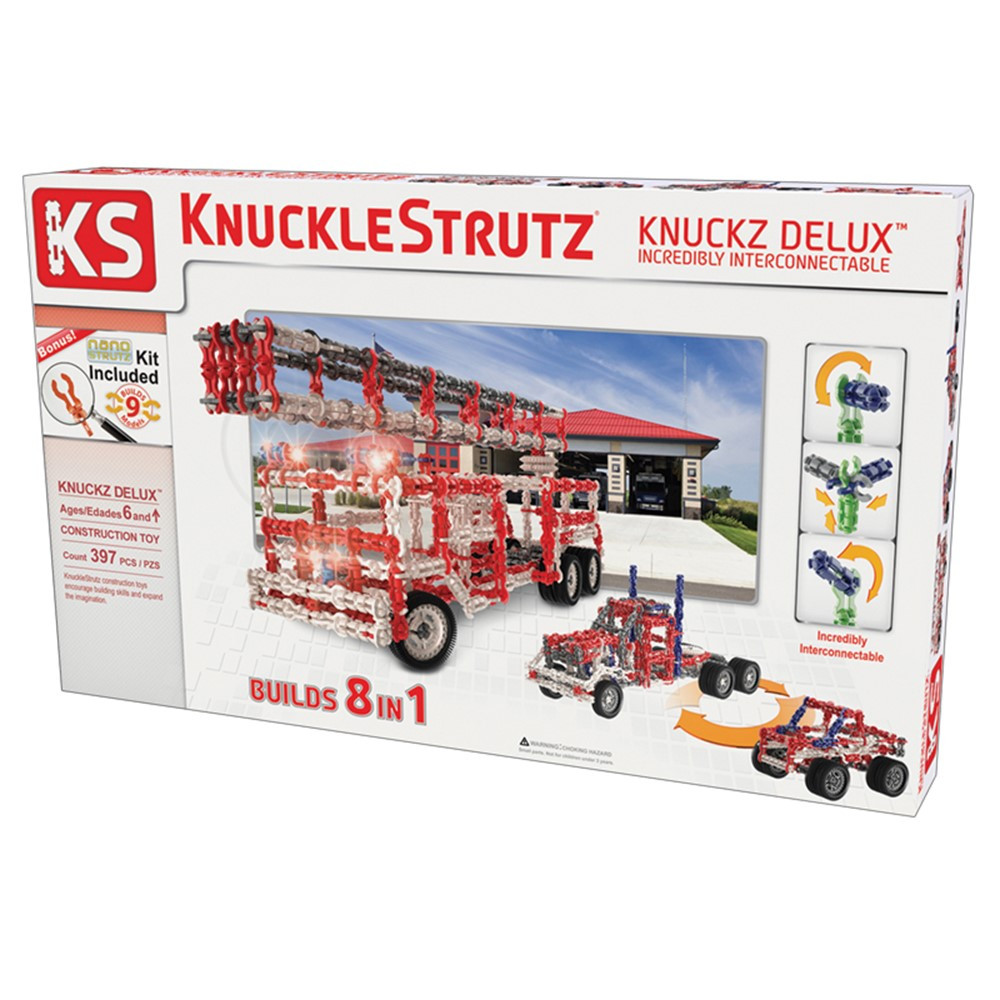 KNS1KNUCKZDELUX - Knuckz Delux Set in Blocks & Construction Play